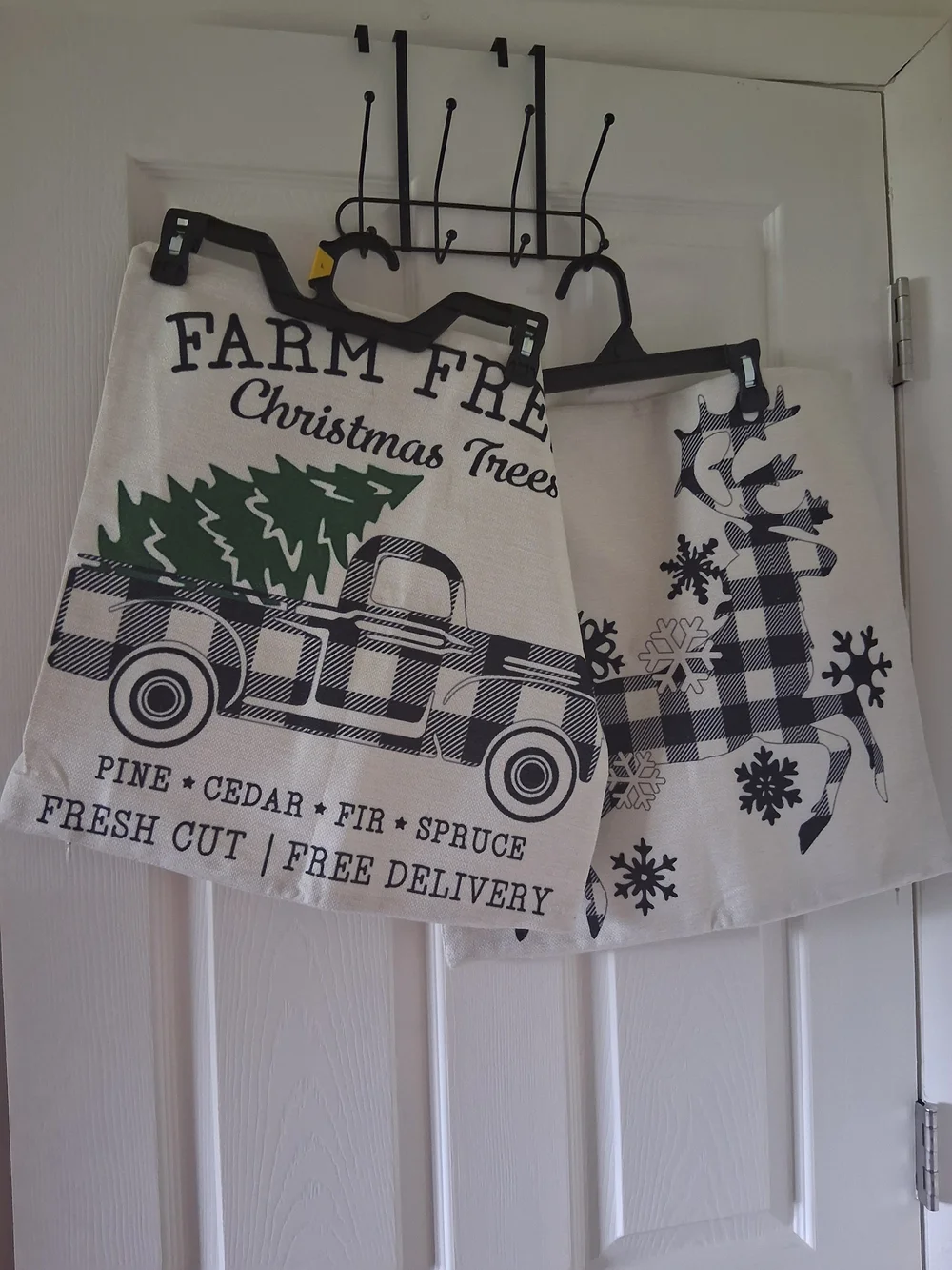 Set Of 2 Christmas Throw Pillow Cases